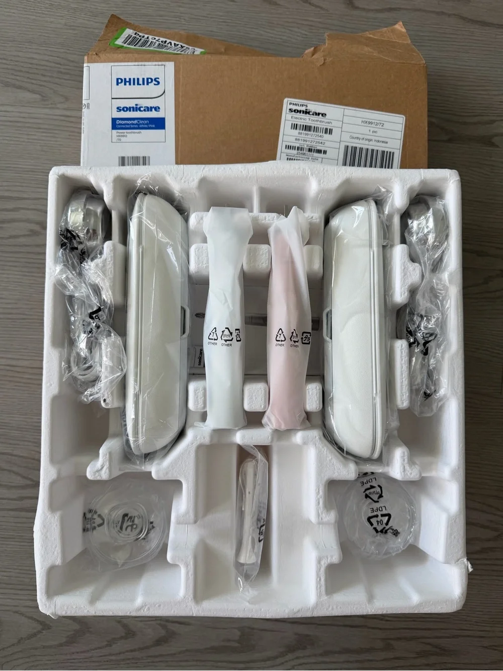 Philips Sonicare DiamondClean 9000 Electric Toothbrush - White